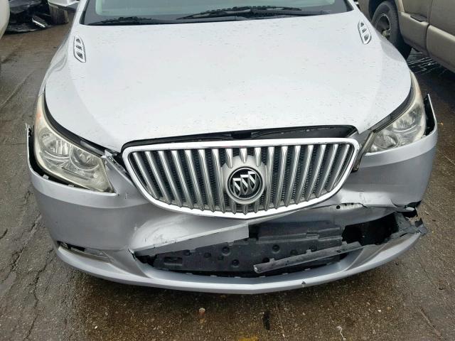 1G4GE5EV2AF104372 - 2010 BUICK LACROSSE C SILVER photo 7