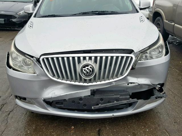 1G4GE5EV2AF104372 - 2010 BUICK LACROSSE C SILVER photo 9