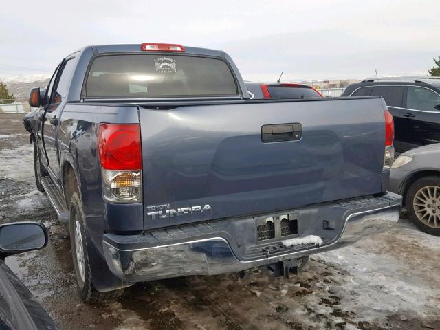 5TFEV541X8X037180 - 2008 TOYOTA TUNDRA CRE GRAY photo 3