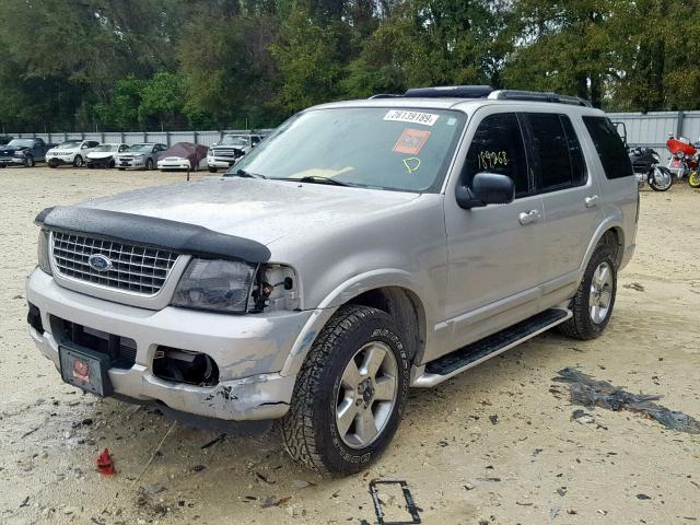 1FMDU75W03ZA86658 - 2003 FORD EXPLORER L SILVER photo 2