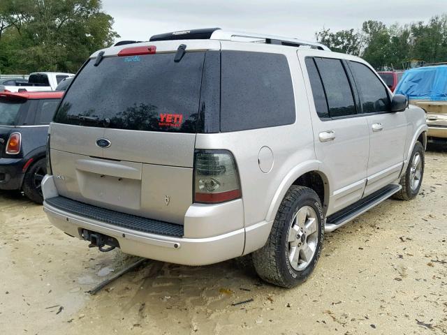 1FMDU75W03ZA86658 - 2003 FORD EXPLORER L SILVER photo 4