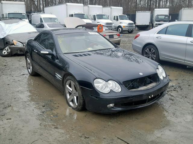 WDBSK75F74F069486 - 2004 MERCEDES-BENZ SL 500 BLACK photo 1