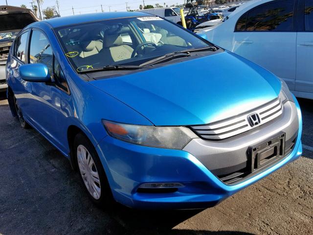 JHMZE2H52AS006553 - 2010 HONDA INSIGHT LX BLUE photo 1