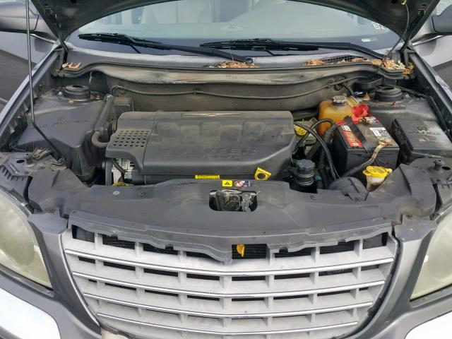 2C8GF68464R579996 - 2004 CHRYSLER PACIFICA GRAY photo 7