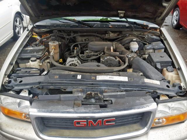 1GKCS13W7Y2203565 - 2000 GMC JIMMY BEIGE photo 7