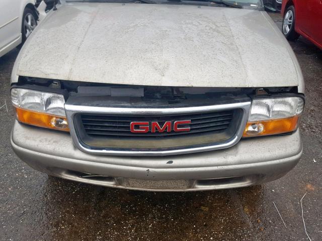 1GKCS13W7Y2203565 - 2000 GMC JIMMY BEIGE photo 9