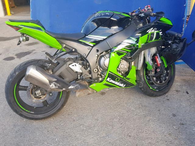 JKAZXCR11GA000880 - 2016 KAWASAKI ZX1000 R GREEN photo 9