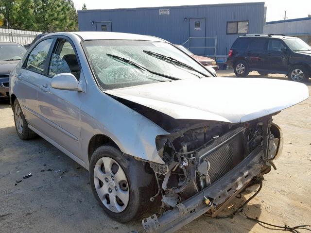 KNAFE121775380889 - 2007 KIA SPECTRA EX SILVER photo 1