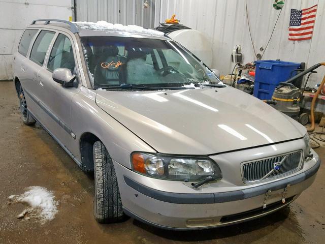 YV1SW58D711021445 - 2001 VOLVO V70 2.4T BEIGE photo 1