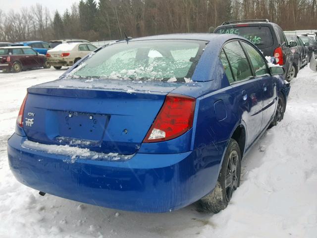 1G8AJ55F46Z150610 - 2006 SATURN ION LEVEL BLUE photo 4