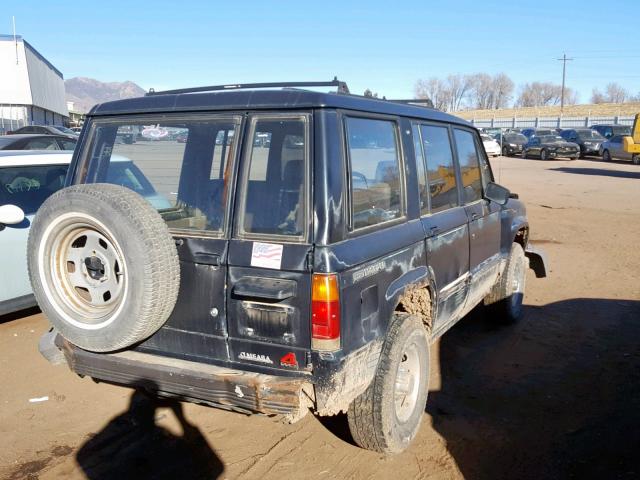 JACCH58R3L8902412 - 1990 ISUZU TROOPER BLACK photo 4