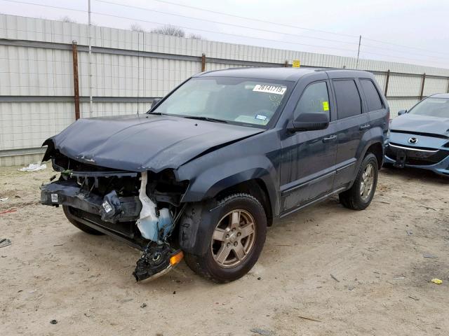 1J8GS48K67C657702 - 2007 JEEP GRAND CHER BLUE photo 2