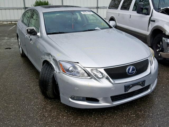 JTHBC96S985014201 - 2008 LEXUS GS 450H SILVER photo 1