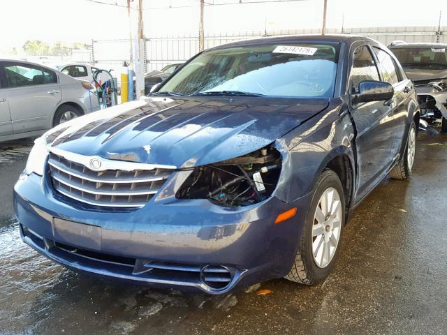 1C3LC46K98N111850 - 2008 CHRYSLER SEBRING LX BLUE photo 2