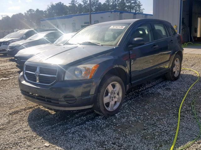 1B3HB48B88D694887 - 2008 DODGE CALIBER SX BLUE photo 2