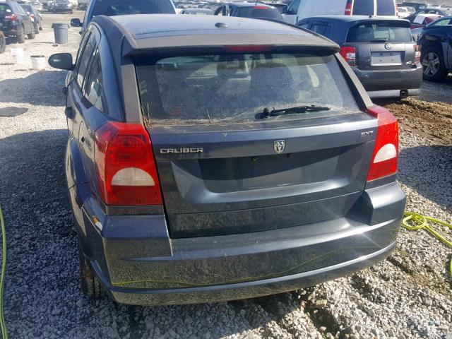 1B3HB48B88D694887 - 2008 DODGE CALIBER SX BLUE photo 9