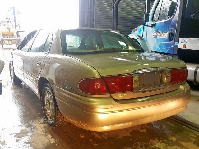 1G4HR54K62U241070 - 2002 BUICK LESABRE LI GOLD photo 3