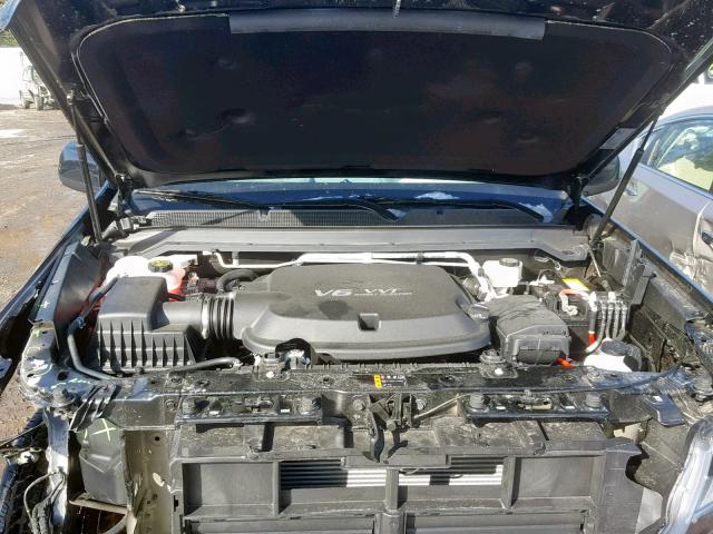 1GCGTCEN1J1278400 - 2018 CHEVROLET COLORADO L BLACK photo 7