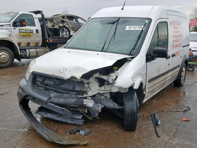 NM0LS7AN8AT002411 - 2010 FORD TRANSIT CO WHITE photo 2