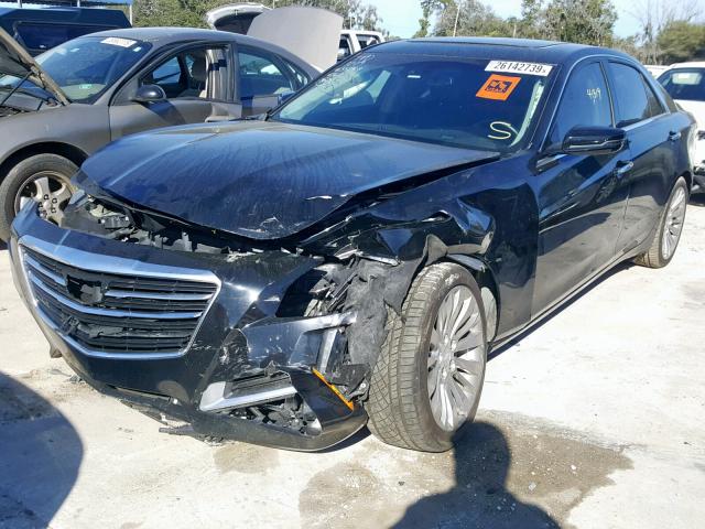 1G6AR5SX2G0139416 - 2016 CADILLAC CTS LUXURY BLACK photo 2