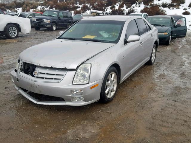 1G6DW677850166590 - 2005 CADILLAC STS GRAY photo 2