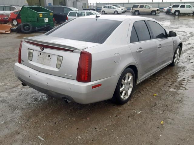 1G6DW677850166590 - 2005 CADILLAC STS GRAY photo 4