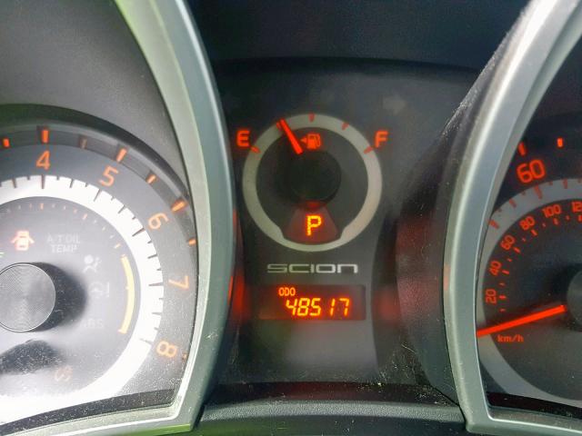 JTKJF5C79FJ001233 - 2015 TOYOTA SCION TC RED photo 8