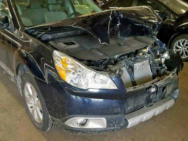 4S4BRDJC2C2220999 - 2012 SUBARU OUTBACK 3. BLUE photo 9