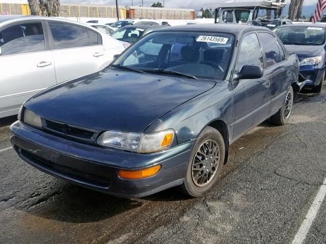 1NXBB02EXTZ473361 - 1996 TOYOTA COROLLA DX GREEN photo 2