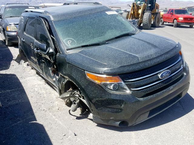 1FM5K7F84FGA56301 - 2015 FORD EXPLORER L BLACK photo 1