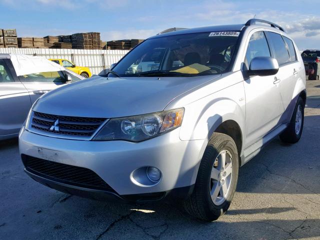 JA4LS21W29Z009839 - 2009 MITSUBISHI OUTLANDER SILVER photo 2