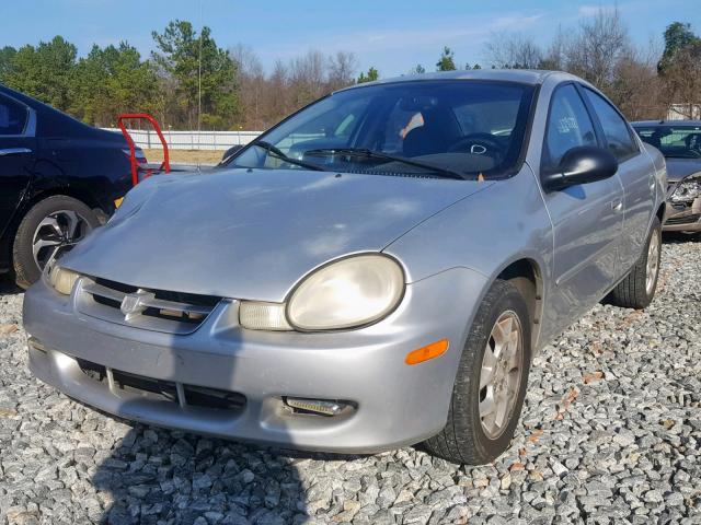 1B3ES56C72D627175 - 2002 DODGE NEON ES GRAY photo 2