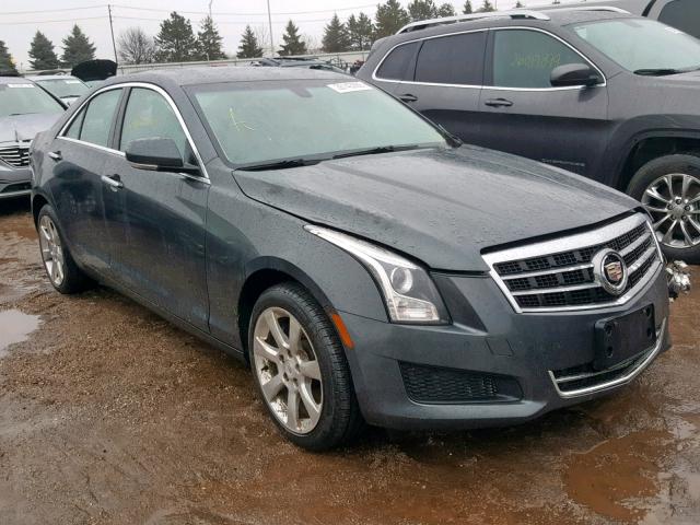 1G6AH5RX3E0193765 - 2014 CADILLAC ATS LUXURY GRAY photo 1