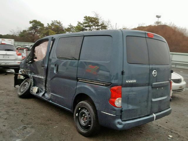 3N6CM0KN1HK699800 - 2017 NISSAN NV200 2.5S BLUE photo 3