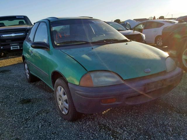 2C1MR2262S6771782 - 1995 GEO METRO BASE GREEN photo 1