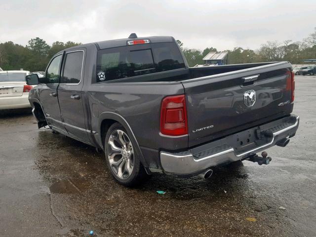 1C6SRFHTXKN575333 - 2019 RAM 1500 LIMIT GRAY photo 3