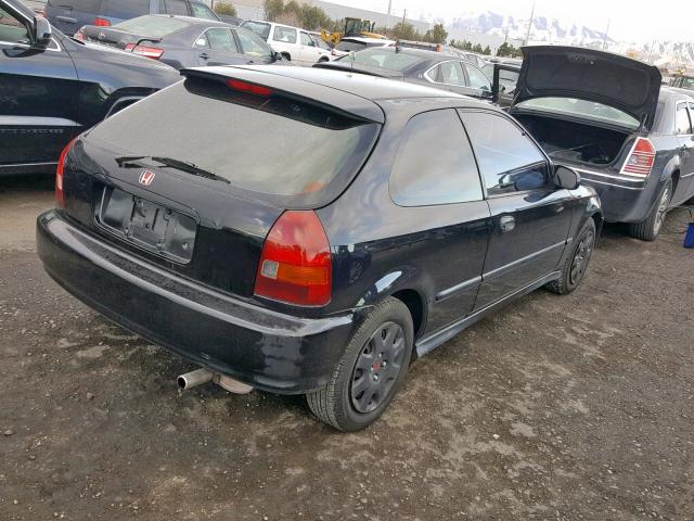 2HGEJ6441WH104330 - 1998 HONDA CIVIC DX BLACK photo 4