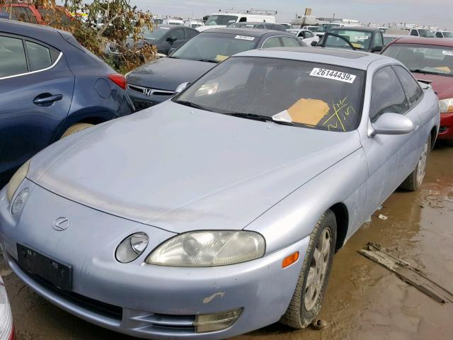 JT8UZ30C9S0044776 - 1995 LEXUS SC 400 SILVER photo 2