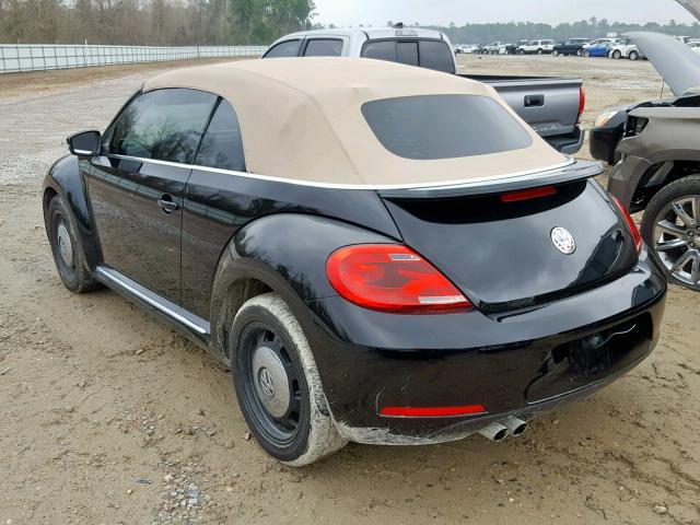 3VW507AT9FM818658 - 2015 VOLKSWAGEN BEETLE 1.8 BLACK photo 3