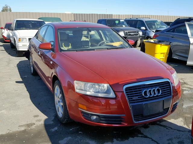 WAUDT74F85N043475 - 2005 AUDI A6 3.2 QUA RED photo 1