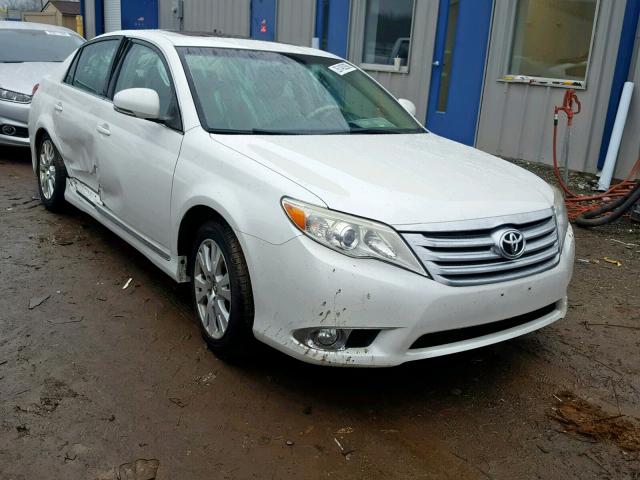 4T1BK3DB8BU386948 - 2011 TOYOTA AVALON BAS WHITE photo 1