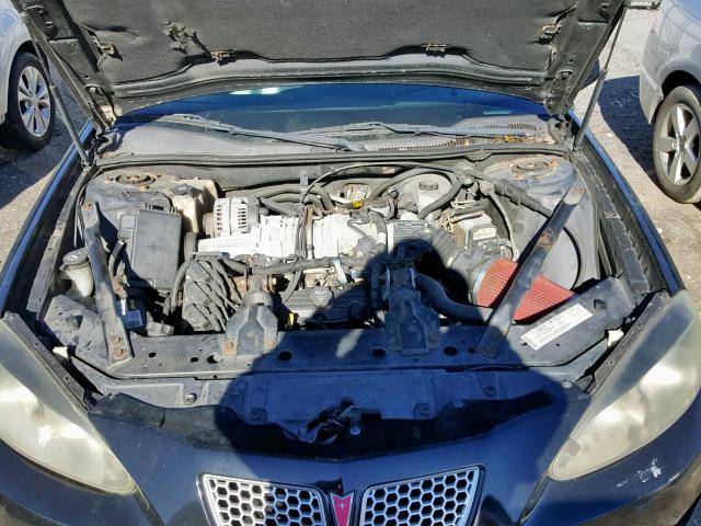 2G2WR544341367824 - 2004 PONTIAC GRAND PRIX BLACK photo 7