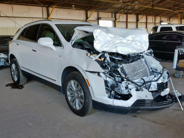 1GYKNBRS9HZ265558 - 2017 CADILLAC XT5 LUXURY WHITE photo 1