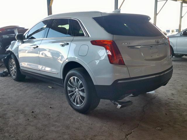 1GYKNBRS9HZ265558 - 2017 CADILLAC XT5 LUXURY WHITE photo 3