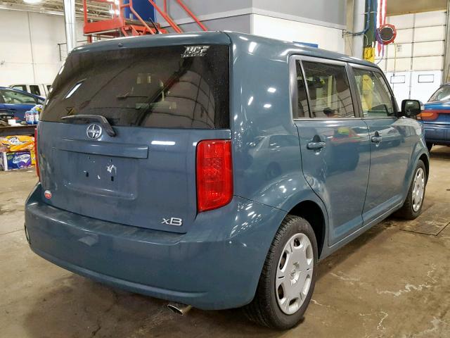 JTLZE4FE5A1103241 - 2010 TOYOTA SCION XB ლურჯი ფოტო 4
