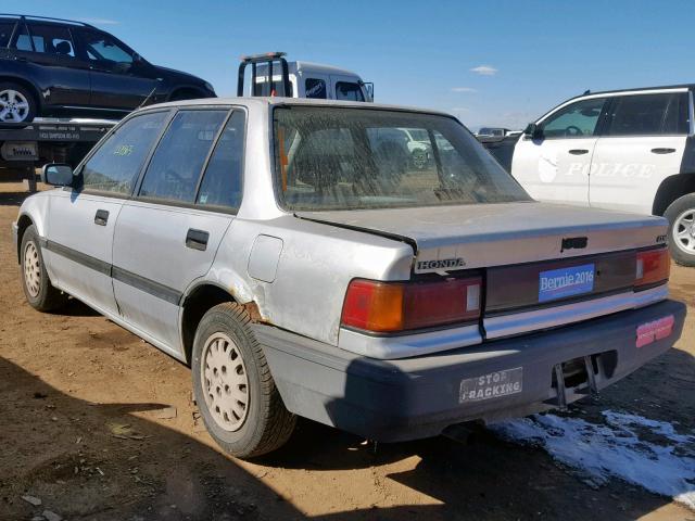 1HGED354XJA048688 - 1988 HONDA CIVIC DX SILVER photo 3