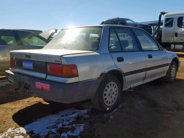 1HGED354XJA048688 - 1988 HONDA CIVIC DX SILVER photo 4