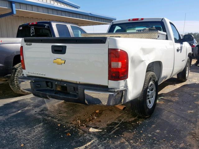 1GCNCPEX7BZ365222 - 2011 CHEVROLET SILVERADO WHITE photo 4