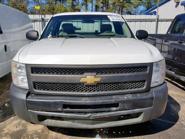 1GCNCPEX7BZ365222 - 2011 CHEVROLET SILVERADO WHITE photo 9