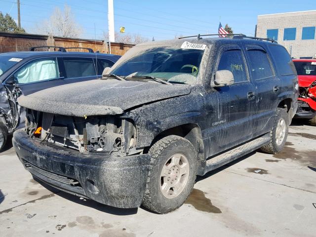 1GKEK63U36J158731 - 2006 GMC YUKON DENA BLACK photo 2